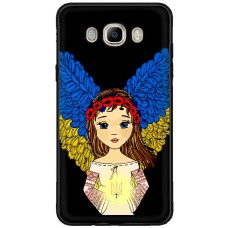 Чохол для Samsung Galaxy J5 2016 (J510) MixCase патріотичні українка ангел
