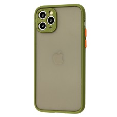Чохол для iPhone 11 Pro LikGus Totu camera protect зелений