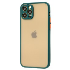 Чохол для iPhone 12 Pro LikGus Totu camera protect оливковий