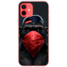 Чохол для iPhone 12 Mini MixCase звірі мавпа гангстер