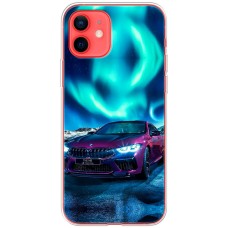 Чохол для iPhone 12 Mini MixCase авто бмв бордова