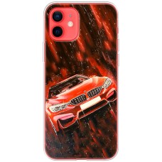 Чохол для iPhone 12 Mini MixCase авто бмв червона