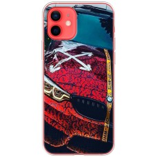 Чохол для iPhone 12 Mini MixCase авто бмв з малюнком долара
