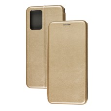Чохол книжка Premium для Xiaomi Redmi 10 золотистий
