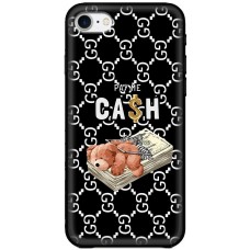 Чохол для iPhone 7 / 8 / SE MixCase гроші pay me cash bear