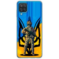 Чохол для Samsung Galaxy A12 / M12 MixCase патріотичні український вої