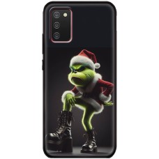 Чохол для Samsung Galaxy A02s (A025) MixCase Новий рік angry Grinch
