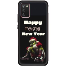 Чохол для Samsung Galaxy A02s (A025) MixCase Новий рік Grinch Fckng