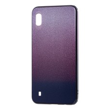 Чохол для Samsung Galaxy A10 (A105) Ambre glass "чорно-бузковий"
