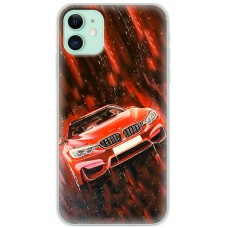 Чохол для iPhone 11 MixCase авто бмв червона