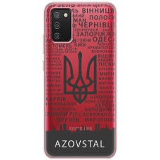 Чохол для Samsung Galaxy A02s (A025) MixCase патріотичні AzovStal