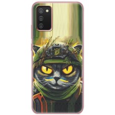 Чохол для Samsung Galaxy A02s (A025) MixCase патріотичні позивний МурМяу