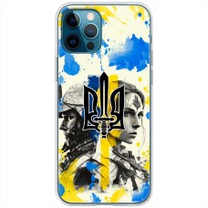 Чохол для iPhone 13 Pro Max MixCase патріотичні сильні та нескорені