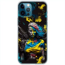 Чохол для iPhone 13 Pro Max MixCase патріотичні Нездолана Українка