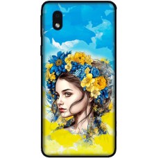 Чохол для Samsung Galaxy A01 Core (A013) MixCase патріотичні українка 