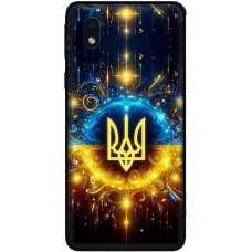 Чохол для Samsung Galaxy A01 Core (A013) MixCase патріотичні Тризуб у колі