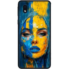 Чохол для Samsung Galaxy A01 Core (A013) MixCase патріотичні обличчя олією