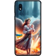 Чохол для Samsung Galaxy A01 Core (A013) MixCase патріотичні Ангел з немовлям