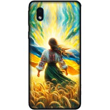 Чохол для Samsung Galaxy A01 Core (A013) MixCase патріотичні дівчина в полі