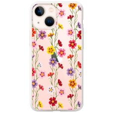 Чохол для iPhone 13 mini Mixcase квіти патерн квіткових ліан