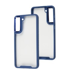 Чохол для Samsung Galaxy S21 FE (G990) Wave Just blue