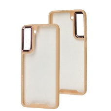 Чохол для Samsung Galaxy S21 FE (G990) Wave Just pink sand