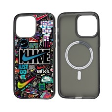 Чохол для iPhone 13 Pro Max MixCase MagSafe MagSafe лого спорт кольоровий