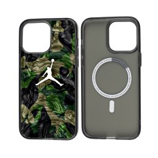 Чохол для iPhone 14 MixCase MagSafe MagSafe лого спорт батскетбол
