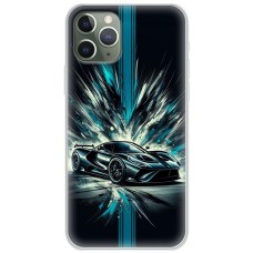 Чохол для iPhone 11 Pro Max MixCase машини неон вибуховий