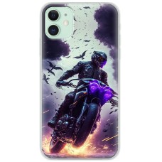 Чохол для iPhone 11 MixCase машини неон мото