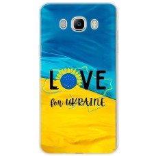 Чохол для Samsung Galaxy J7 2016 (J710) MixCase патріотичні love Ukraine