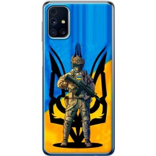 Чохол для Samsung Galaxy M31s (M317) MixCase патріотичні український вої