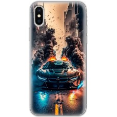 Чохол для iPhone X / Xs MixCase фільми black car