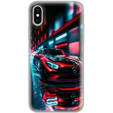 Чохол для iPhone X / Xs MixCase фільми black and red car