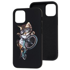 Чохол для iPhone 12 mini Art case чорний