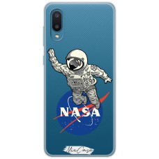 Чохол для Samsung Galaxy A02 (A022) Mixcase космонавт дизайн 13