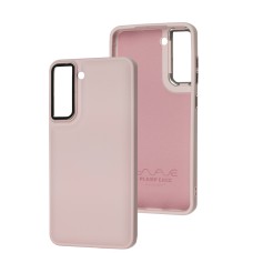 Чохол для Samsung Galaxy S21 FE (G990) Wave Plump pink sand