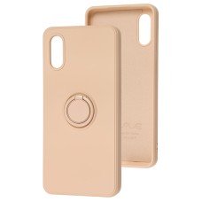Чохол для Samsung Galaxy A02 (A022) WAVE Color Ring рожевий / pink sand