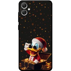 Чохол для Samsung Galaxy A05 (A055) MixCase Новий рік посмішка Скруджа