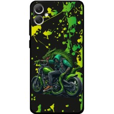 Чохол для Samsung Galaxy A05 (A055) MixCase Новий рік байкер