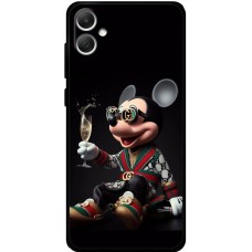 Чохол для Samsung Galaxy A05 (A055) MixCase Новий рік гламурний Міккі