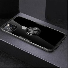 Чохол для iPhone 12 Pro Max Deen CrystalRing із кільцем чорний