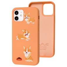 Чохол для iPhone 12/12 Pro Wave Fancy corgi/peach