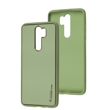 Чохол для Xiaomi Redmi Note 8 Pro Leather Xshield pistachio