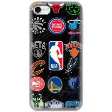 Чохол для iPhone 7 / 8 / SE MixCase логотип лого баскетбол
