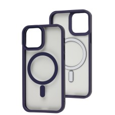 Чохол для iPhone 12 / 12 Pro WAVE Ardor MagSafe deep purple  