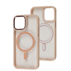 Чохол для iPhone 12 / 12 Pro WAVE Ardor MagSafe pink sand  