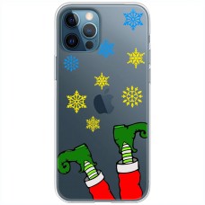 Чохол для iPhone 13 Pro Max MixCase Новий рік карнавальне взуття