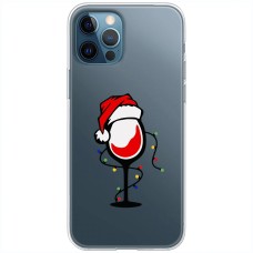 Чохол для iPhone 13 Pro Max MixCase Новий рік келих вина