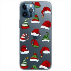 Чохол для iPhone 13 Pro Max MixCase Новий рік новорічні шапки